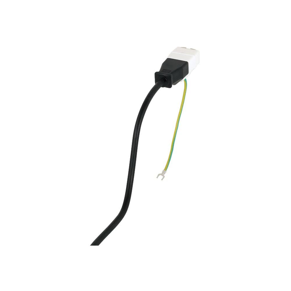 BUFFALO マルチタップ 2m 2ピン・3ピン対応 BUFFALO 3ピン式電源タップ 6個口 マグネット付 3m ホワイト